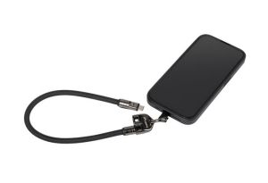 Кабел Lanberg USB-C M/M 2.0 cable 0.3m, black