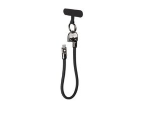 Кабел Lanberg USB-C M/M 2.0 cable 0.3m, black