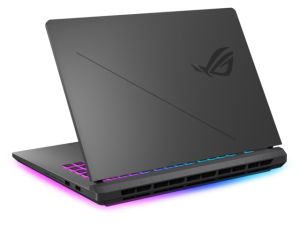 Лаптоп Asus Strix G16 G615LP-TS215,Intel  Ultra 9 ,16.0 WQXGA(2560X1600),16:10 Bend+500nits, AG,300Hz,DDR5 32GB ( 16GB DDR5-5600 SO-DIMM *2 ) ,1TB , RTX 5070  8GB GDDR7,Wi-Fi 7 ,Backlit Chiclet Keyboard 4-Zone RGB,NO OS,Eclipse Gray + ROG Backpack
