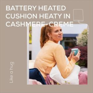 Термоподложка Beurer HK 77 Heaty cashmere-creme + Beurer KS 19 Pure White