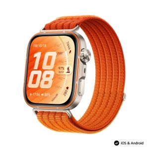 Часовник Huawei Watch Fit 5 Pro Niki-B29W Orange + Huawei Freebuds SE 4 ANC, White