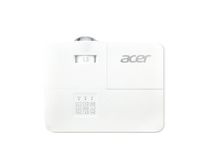Мултимедиен проектор Acer Projector H6518STi, DLP, Short Throw, 1080p (1920x1080), 3,500 ANSI Lumens, 10000:1, 3D ready, 2xHDMI, VGA in, Audio in/out, DC Out (5V/1A,USB Type A), RS232, Speaker 3W, White + Acer T82-W01MW 82.5"