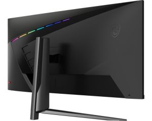 Монитор MSI MAG401QR Ultra Wide Gaming Monitor, 40", 1ms, 155Hz IPS, 3440x1440, AMD FreeSync Premium, HDR 400, KVM, Night Vision, RGB Mystic Light, 5-Way Navigator Joystick, Type-C(65W PD), DP(1.4a), 2xHDMI(2.0b), USB Hub, Tilt, VESA 100, Black, 10.3kg