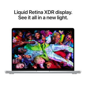 Лаптоп Apple 14-inch MacBook Pro: Apple M5 chip with 10-core CPU and 10-core GPU, 32GB, 1TB SSD - Silver