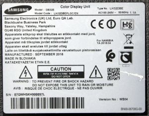 Samsung DB32E
