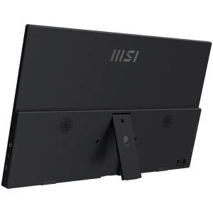 MSI PRO MP165 E6 Professional Business Portable Monitor, 15.6" 60Hz, FHD (1920x1080) 16:9, IPS Anti-glare, 4ms, 250nits, 1000:1, 178/178, Tilt, Speakers, 2x Type-C, 1x HDMI, 3Y Warranty