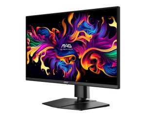 Монитор MSI MAG 272QP QD-OLED X24 Gaming Monitor, 26.5", 0.03ms, 240Hz, 2560x1440, G-SYNC, AMD FreeSync Premium, AI Vision, Console Mode, ClearMR 15000, HDR Ready, Type-C(15W PD), DP(1.4a), 2xHDMI(2.1), Pivot, Heigh Adj., VESA 100, Black, 5.7kg