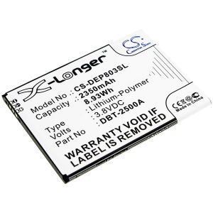 Батерия за мобилен телефон  DORO 8035, DSB-0170  DBT-2500A LiPo  3,8V 2350mAh CAMERON SINO
