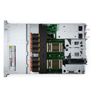 Сървър Dell PowerEdge R660XS, 8x2.5" (SAS/SATA), Intel Xeon Silver 4410Y (30M Cache,  16GT), 1x16GB DDR5 RDIMM, 1x480GB SSD SATA RI 6Gbps 512 2.5in Hot-plug, ReadyRails A11, Bezel, Front PERC H755 Front Load, iDRAC9 Enterprise 16G, Dual 700W Titanium, 3Y 