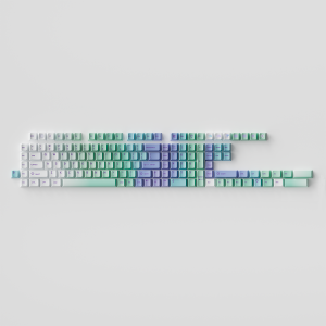 Капачки за механична клавиатура Keychron Cherry Profile Dye-Sub PBT Full Keycap Set - Cloud and Snow