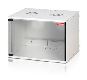 Комуникационен шкаф Formrack 19" Wall Mounted rack 7U SOHO 512/400mm, height: 358mm, loading capacity: 50kg., tempered glass door, 19" front rails