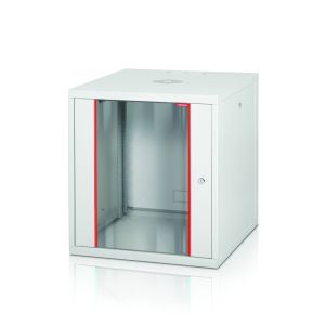 Комуникационен шкаф Formrack 19" Wall Mounted rack 20U 555/560mm, removable locking sides, height: 949mm, loading capacity: 100kg., tempered glass door, 19" front and back rails