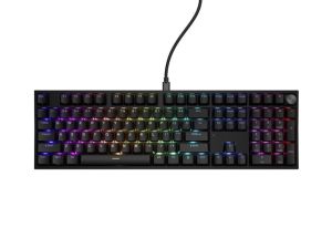 Клавиатура Genesis Mechanical Gaming Keyboard Thor 404 Black RGB Backlight Gateron Yellow Pro, US Layout