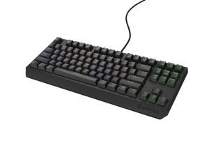 Клавиатура Genesis Gaming Keyboard Thor 230 TKL US RGB Mechanical Outemu Red Black Hot Swap