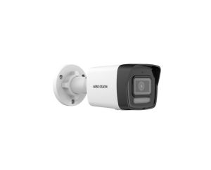 Камера HikVision 4 MP Smart Hybrid Light Fixed Bullet Network Camera, 4 mm, IR, White Light up to 30m, H.265+, IP67, built-in microphone, micro SDXC (512GB), 12Vdc/PoE 6.5W