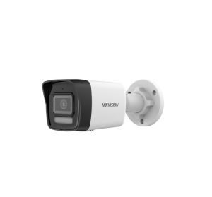 Камера HikVision 4 MP Smart Hybrid Light Fixed Bullet Network Camera, 4 mm, F1.6, IR, White Light up to 30m, H.265+, IP67, built-in microphone, 12Vdc/PoE 6.5W