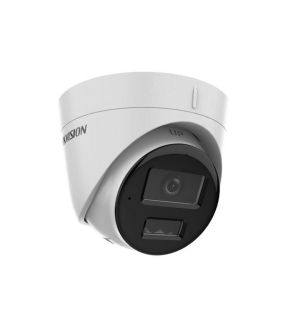 Камера HikVision 4 MP Smart Hybrid Light Fixed Turret Network Camera, 2.8mm, IR, White Light up to 30m, 120 dB WDR, H.265+, IP67, built-in microphone, built-in memory card slot, support micro SDXC (512GB), 12Vdc/PoE 6.5W