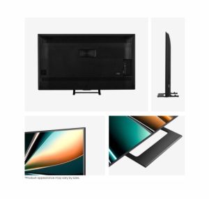 Телевизор Hisense 55" U7Q, 4K Ultra HD 3840x2160, ULED, FALD, Quantum Dot, 144Hz, IPS, HDR 10+, HLG, Dolby Vision IQ, Dolby Atmos, Smart TV, WiFi 5GHz, WiFi Direct, BT, Anyview Cast, 4xHDMI, 2xUSB, LAN, CI+, DVB-T2/C/S2, Black