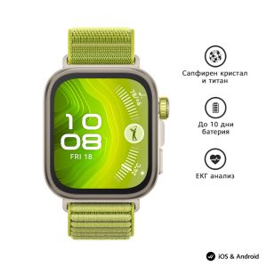 Часовник Huawei Watch Fit 4 pro, Seiya-B29W, Green
