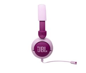 Слушалки JBL JR320 Wired on-ear kids headphones, Purple