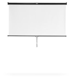 Екран за стена Roll-up, 175 x 175 cm; 1:1, мобилен, 21576