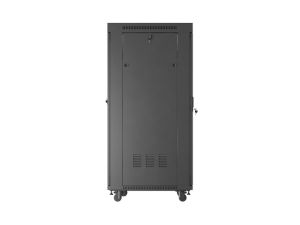 Комуникационен шкаф Lanberg rack cabinet 19" free-standing 32U/600X800 (FLAT PACK) with mesh door LCD black