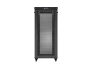 Комуникационен шкаф Lanberg rack cabinet 19" free-standing 37U/600X800 (FLAT PACK) with mesh door LCD black