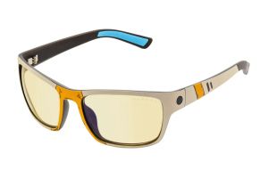 Компютърни очила GUNNAR Borderlands Ripper - Bandit Smoke - Amber
