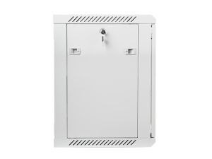 Комуникационен шкаф Lanberg rack cabinet 19" wall-mount 12U / 600x450 for self-assembly (flat pack), grey