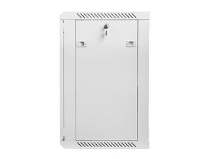 Комуникационен шкаф Lanberg rack cabinet 19" wall-mount 15U / 600x450 for self-assembly (flat pack), grey