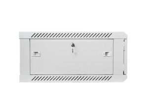 Комуникационен шкаф Lanberg rack cabinet 19" wall-mount 4U / 600x600 for self-assembly (flat pack), grey