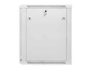 Комуникационен шкаф Lanberg rack cabinet 19" wall-mount 15U / 600x600 for self-assembly (flat pack), grey