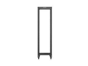 Комуникационен шкаф Lanberg open rack 19" 42U 600x1000 black
