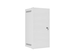 Комуникационен шкаф Lanberg rack cabinet 10" wall-mount 12U/280x310 for self-assembly with metal door grey (flat pack)