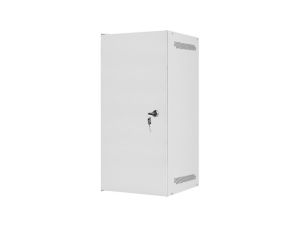 Комуникационен шкаф Lanberg rack cabinet 10" wall-mount 12U/280x310 for self-assembly with metal door grey (flat pack)
