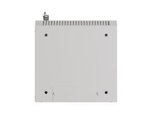 Комуникационен шкаф Lanberg rack cabinet 10" wall-mount 9U/300x300 (flat pack) with glass door grey