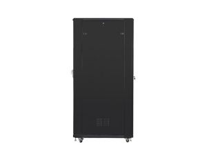 Комуникационен шкаф Lanberg rack cabinet 19" free-standing 42U/800x1200 (flat pack) black