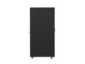 Комуникационен шкаф Lanberg rack cabinet 19" free-standing 42U/800x1200 (flat pack) black