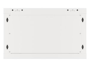 Комуникационен шкаф Lanberg rack cabinet 19" wall-mount 6U/600x600 for self-assembly with metal door grey (flat pack)