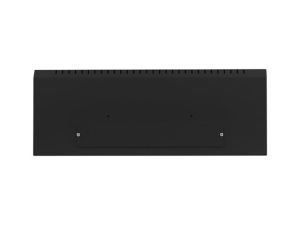 Комуникационен шкаф Lanberg rack cabinet 19" wall-mount 6U+3u/540x200 low-profile black (assembled)