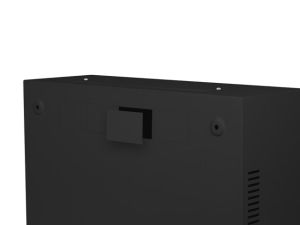 Комуникационен шкаф Lanberg rack cabinet 19" wall-mount 6U+3u/540x200 low-profile black (assembled)