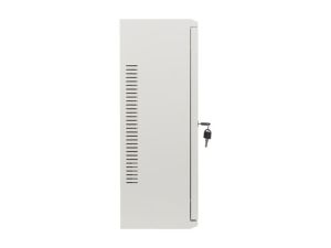 Комуникационен шкаф Lanberg rack cabinet 19" wall-mount 6U+3u/540x200 low-profile grey (assembled)