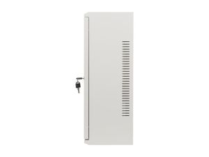 Комуникационен шкаф Lanberg rack cabinet 19" wall-mount 6U+3u/540x200 low-profile grey (assembled)