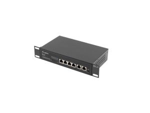 Комутатор Lanberg switch 4x 100mb poe+/2x 100mb unmanaged rack 10"/19" fast ethernet 60w