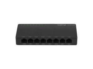 Комутатор Lanberg switch dsp2-1008-12v 8x 1GB/s unmanaged gigabit ethernet desktop 12v