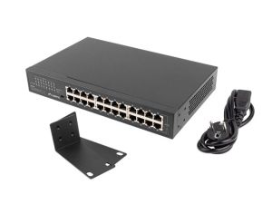 Комутатор Lanberg switch rsge-24 24x 1GB unmanaged gigabit ethernet rack 19"