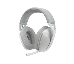 Геймърски безжични слушалки Logitech G321 Lightspeed, Микрофон, Бели