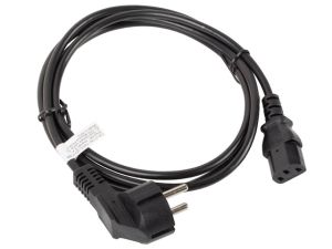 Кабел Lanberg CEE 7/7 -> IEC 320 C13 power cord 1.8m, black