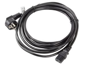 Кабел Lanberg CEE 7/7 -> IEC 320 C13 power cord 5m VDE, black