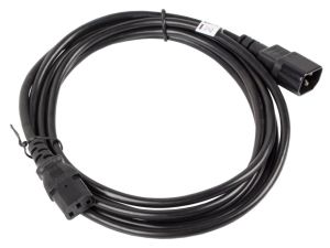 Кабел Lanberg extension power supply cable IEC 320 C13 -> C14 3m VDE, black